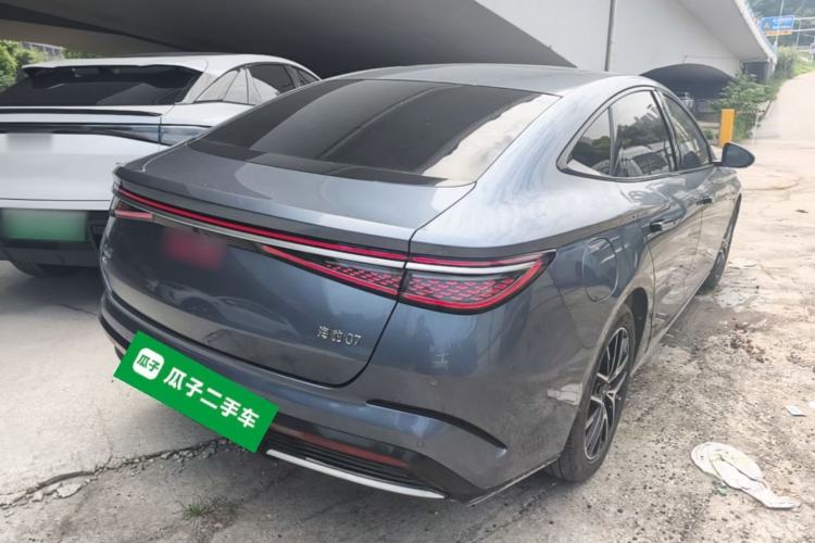 Used BYD Seal 07 DM-i 2025 DM-i 1.5L 125km Luxury Model Rear Right 45 Deg