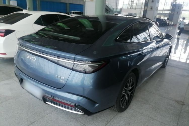Used BYD Seal 07 DM-i 2025 DM-i 1.5L 125km Elite Model Rear Right 45 Deg
