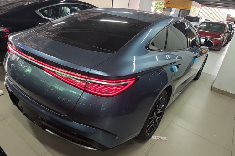 Used BYD Seal 07 DM-i 2025 DM-i 1.5L 125km Luxury Model Rear Right 45 Deg