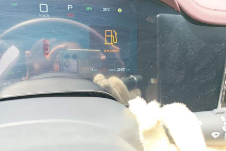 Used BYD Seal 07 DM-i 2025 Intelligent Driving Version DM-i 1.5L 125 km Luxury Edition Odometer Close Up