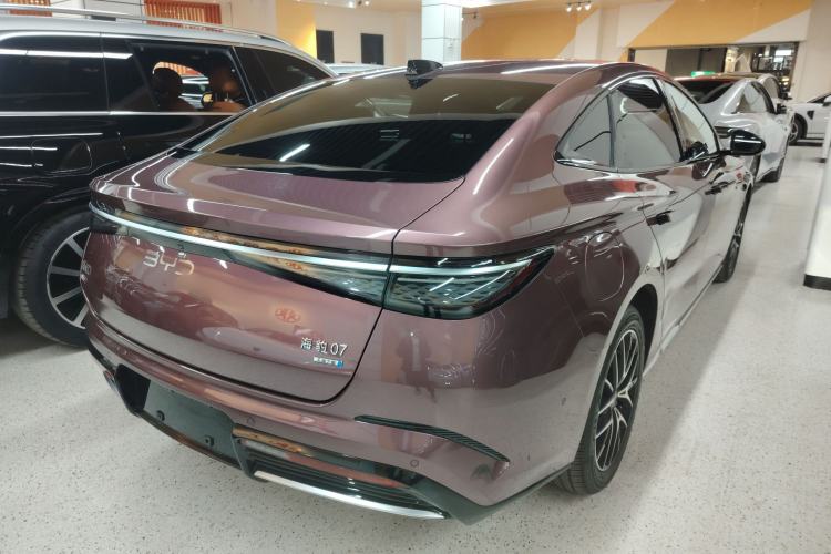 Used BYD Seal 07 DM-i 2025 DM-i 1.5T 125km Flagship Model Rear Right 45 Deg