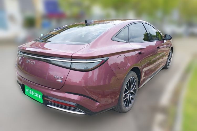 Used BYD Seal 07 DM-i 2025 Intelligent Driving Version DM-i 1.5L 125 km Luxury Edition Rear Right 45 Deg