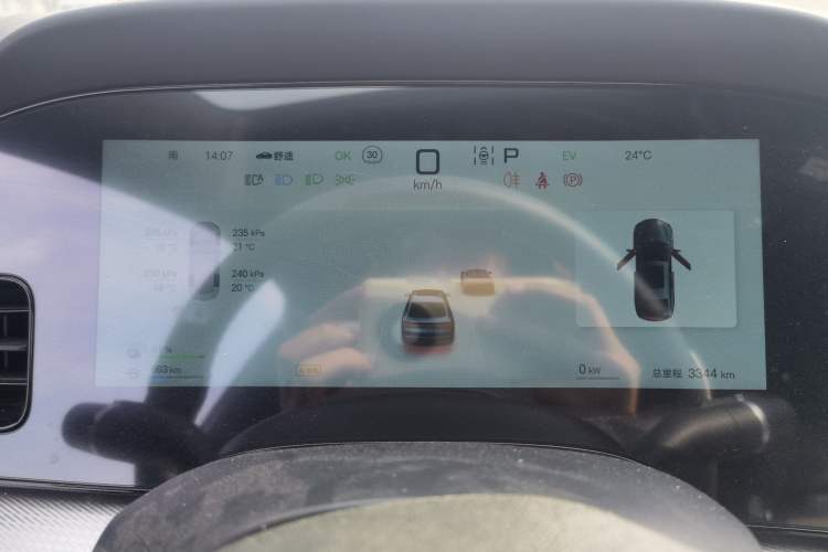 Used BYD Seal 07 DM-i 2025 Intelligent Driving Version DM-i 1.5L 125 km Prestige Edition Instrument Cluster