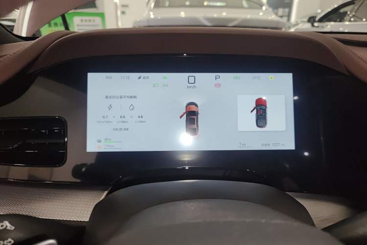 Used BYD Seal 07 DM-i 2025 Intelligent Driving Version DM-i 1.5L 125 km Prestige Edition Instrument Cluster