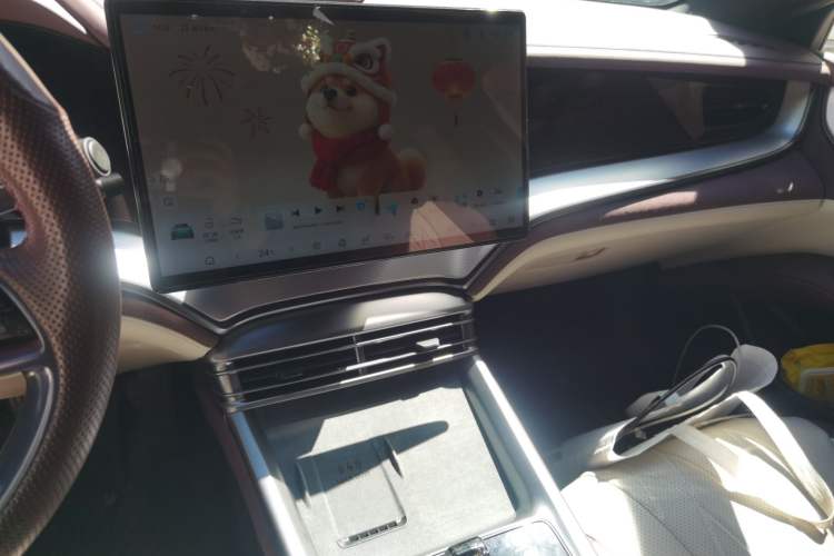 Used BYD Seal 07 DM-i 2025 DM-i 1.5T 125km Flagship Model Audio And AC Panel