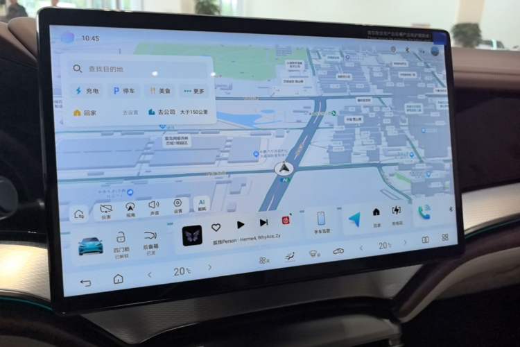 Used BYD Seal 07 DM-i 2025 Intelligent Driving Version DM-i 1.5L 125 km Prestige Edition Audio And AC Panel
