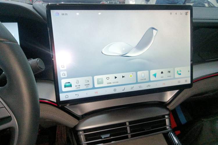 Used BYD Seal 07 DM-i 2025 Intelligent Driving Version DM-i 1.5L 125 km Prestige Edition Audio And AC Panel