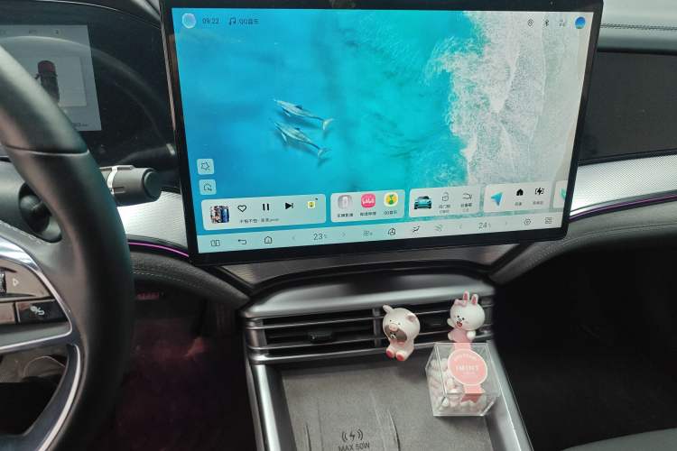 Used BYD Seal 07 DM-i 2025 DM-i 1.5L 125km Prestige Model Audio And AC Panel