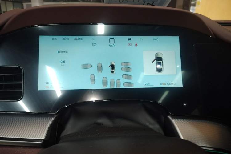Used BYD Seal 07 DM-i 2025 Intelligent Driving Version DM-i 1.5L 125 km Prestige Edition Instrument Cluster