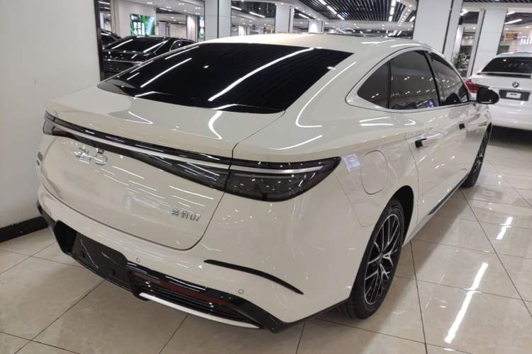 Used BYD Seal 07 DM-i 2025 DM-i 1.5L 125km Luxury Model Rear Right 45 Deg