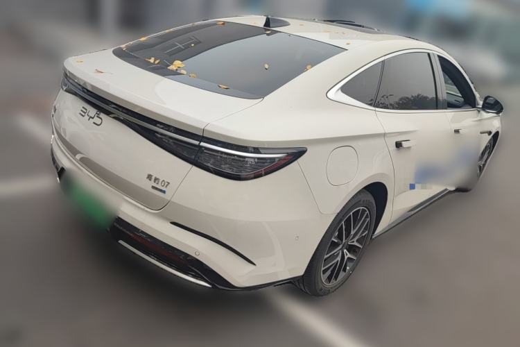 Used BYD Seal 07 DM-i 2025 Intelligent Driving Version DM-i 1.5T 125 km Range Flagship Edition Rear Right 45 Deg