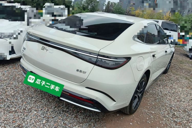 Used BYD Seal 07 DM-i 2025 DM-i 1.5L 125km Elite Model Rear Right 45 Deg