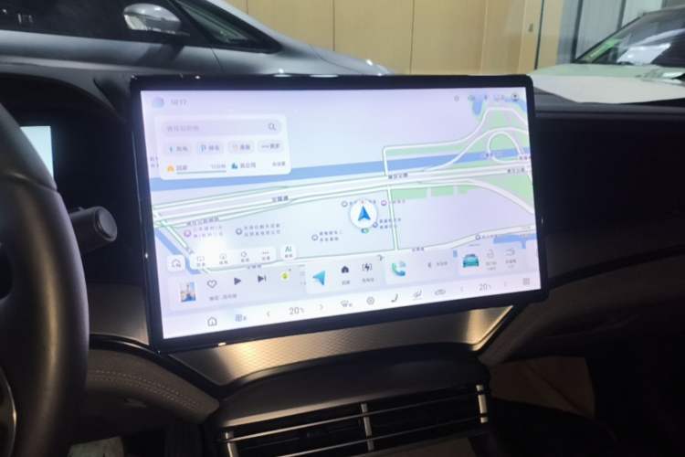 Used BYD Seal 07 DM-i 2025 DM-i 1.5L 125km Luxury Model Audio And AC Panel