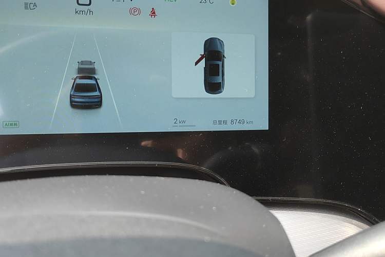 Used BYD Seal 07 DM-i 2025 DM-i 1.5L 125km Luxury Model Odometer Close Up
