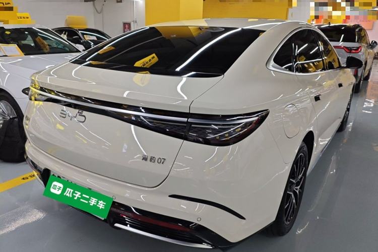 Used BYD Seal 07 DM-i 2025 DM-i 1.5L 125km Luxury Model Rear Right 45 Deg