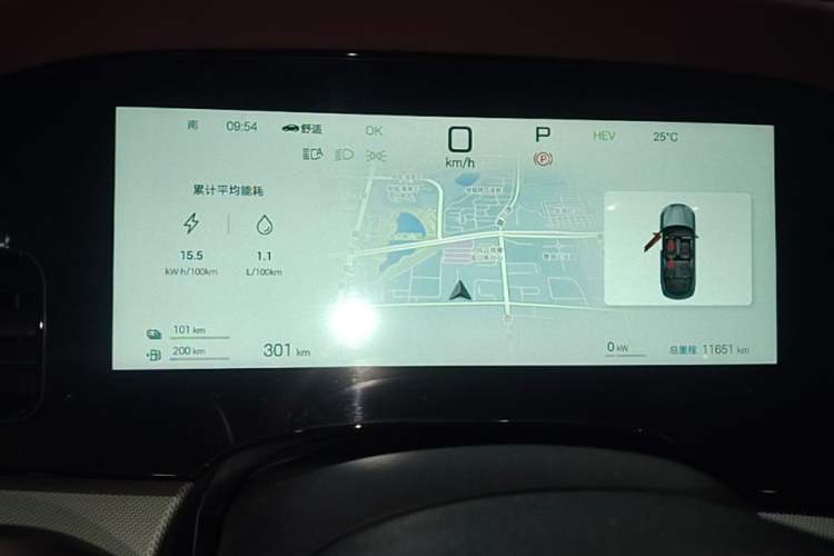Used BYD Seal 07 DM-i 2026 DM-i 1.5T 230km Flagship Edition Instrument Cluster