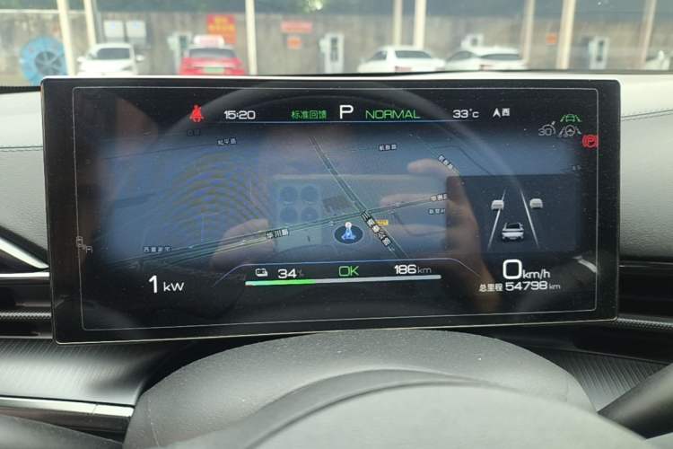 Used BYD Seal 2022 550 km Standard Range Rear-Wheel Drive Elite Version Instrument Cluster