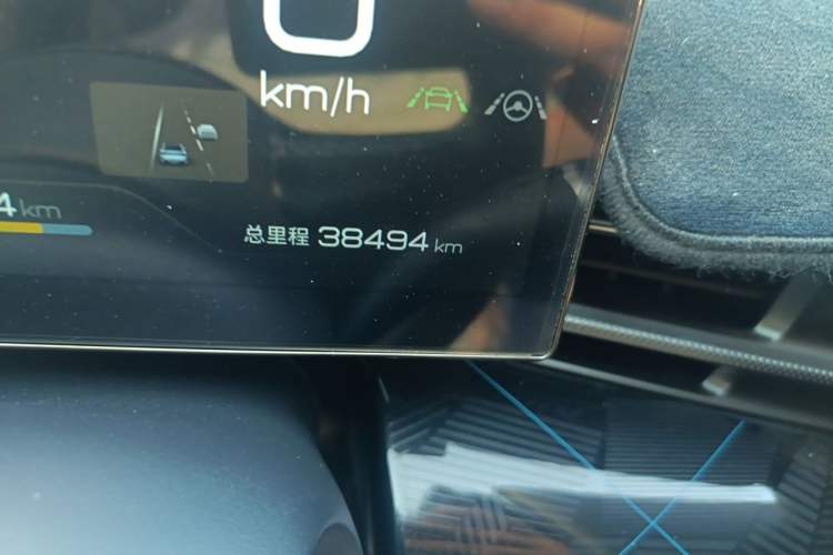 Used BYD Seal 2022 550 km Standard Range Rear-Wheel Drive Prestige Version Odometer Close Up