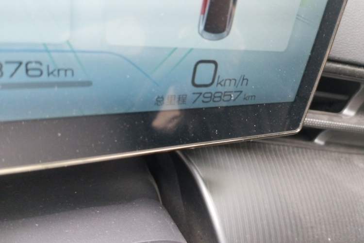 Used BYD Seal 2022 550 km Standard Range Rear-Wheel Drive Elite Version Odometer Close Up