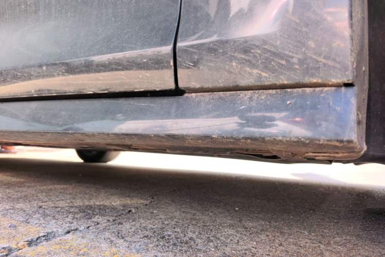 Used BYD Seal 2022 550 km Standard Range Rear-Wheel Drive Prestige Version Right Side Sill