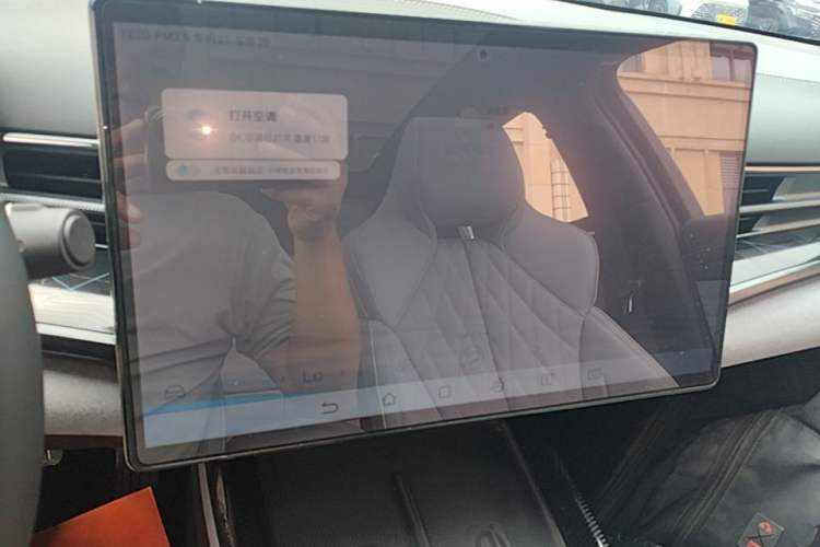 Used BYD Seal 2022 700 km Long-Range Rear-Wheel-Drive Version Audio And AC Panel