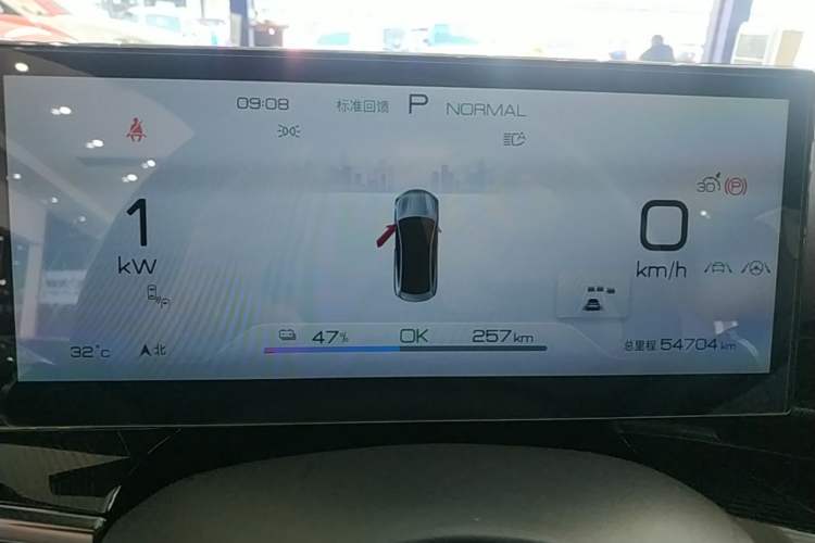Used BYD Seal 2022 550 km Standard Range Rear-Wheel Drive Prestige Version Instrument Cluster