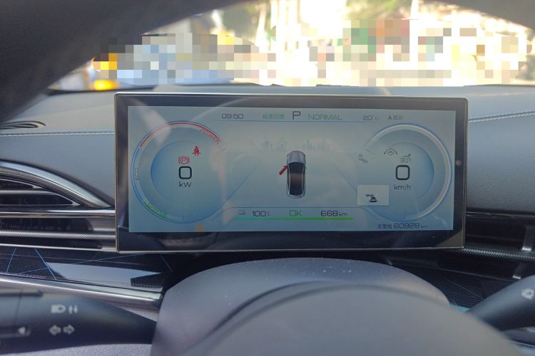 Used BYD Seal 2022 700 km Long-Range Rear-Wheel-Drive Version Instrument Cluster