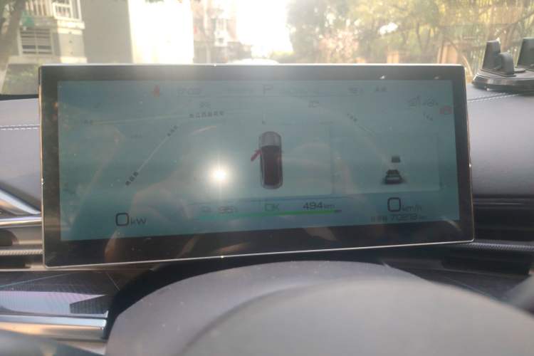 Used BYD Seal 2022 550 km Standard Range Rear-Wheel Drive Elite Version Instrument Cluster