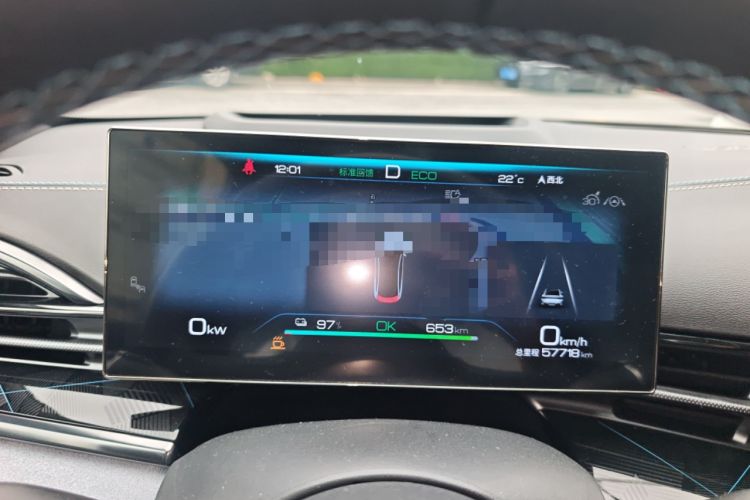 Used BYD Seal 2022 700 km Long-Range Rear-Wheel-Drive Version Instrument Cluster