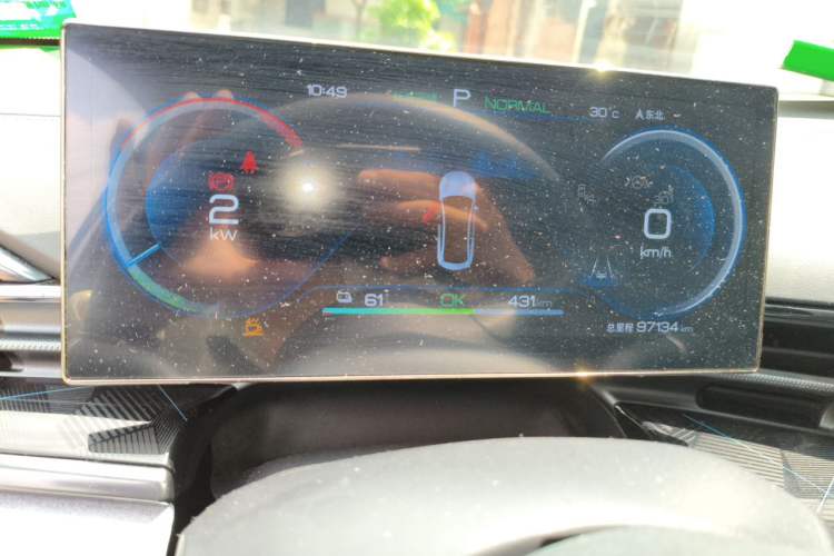 Used BYD Seal 2022 700 km Long-Range Rear-Wheel-Drive Version Instrument Cluster