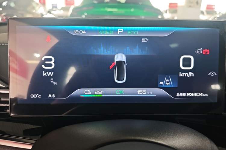 Used BYD Seal 2022 550 km Standard Range Rear-Wheel Drive Prestige Version Instrument Cluster