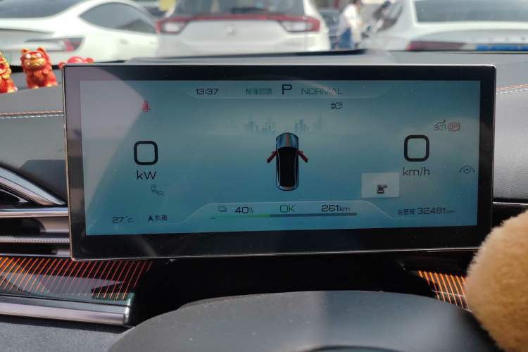 Used BYD Seal 2022 650 km All-Wheel-Drive Performance Version Instrument Cluster