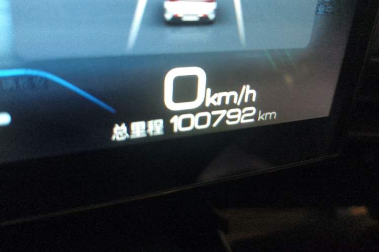 Used BYD Seal 2022 700 km Long-Range Rear-Wheel-Drive Version Odometer Close Up