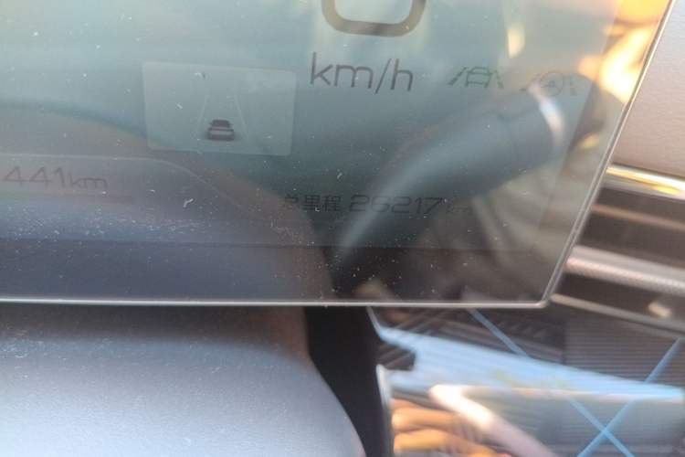 Used BYD Seal 2022 550 km Standard Range Rear-Wheel Drive Elite Version Odometer Close Up