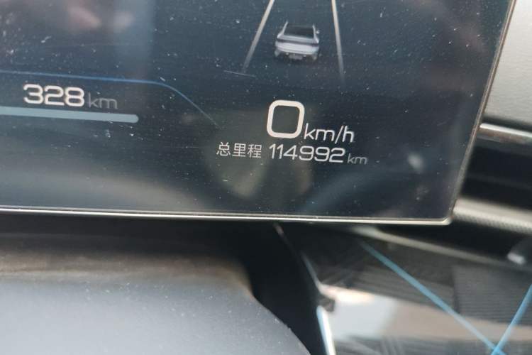 Used BYD Seal 2022 550 km Standard Range Rear-Wheel Drive Prestige Version Odometer Close Up