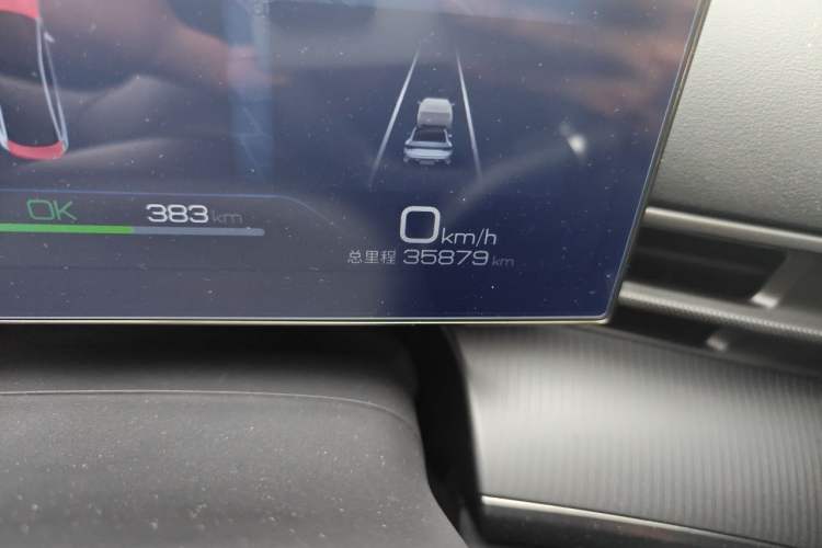 Used BYD Seal 2022 550 km Standard Range Rear-Wheel Drive Prestige Version Odometer Close Up