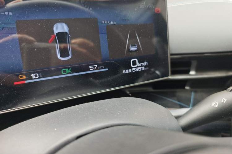 Used BYD Seal 2022 550 km Standard Range Rear-Wheel Drive Prestige Version Odometer Close Up