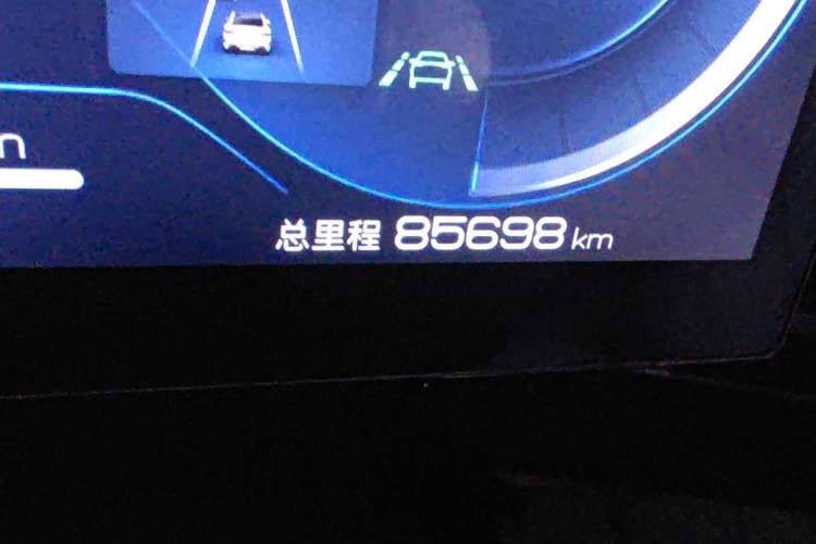 Used BYD Seal 2022 550 km Standard Range Rear-Wheel Drive Prestige Version Odometer Close Up