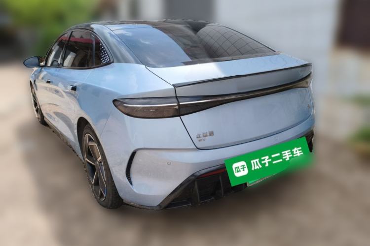 Used BYD Seal 2022 700 km Long-Range Rear-Wheel-Drive Version Rear Left 45 Deg