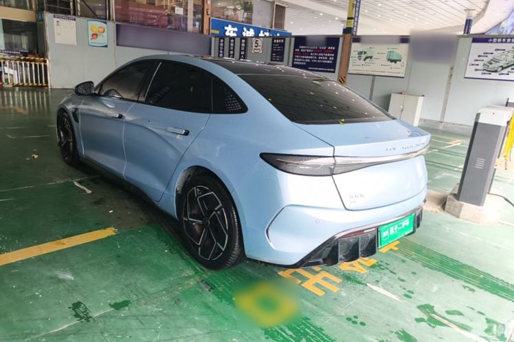 Used BYD Seal 2022 700 km Long-Range Rear-Wheel-Drive Version Rear Left 45 Deg