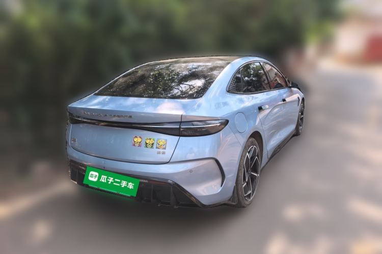 Used BYD Seal 2022 700 km Long-Range Rear-Wheel-Drive Version Rear Right 45 Deg