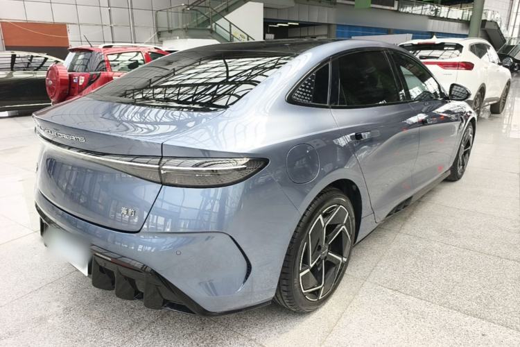 Used BYD Seal 2022 700 km Long-Range Rear-Wheel-Drive Version Rear Right 45 Deg