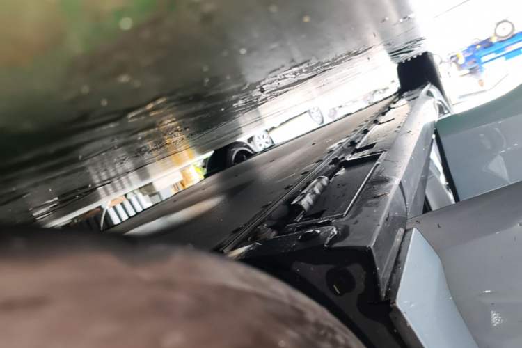 Used BYD Seal 2022 700 km Long-Range Rear-Wheel-Drive Version Right Side Sill