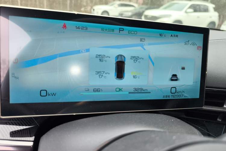 Used BYD Seal 2022 550 km Standard Range Rear-Wheel Drive Prestige Version Instrument Cluster