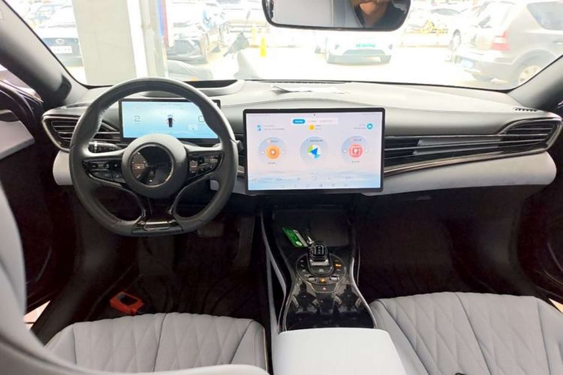 Used BYD Seal 2022 650 km All-Wheel-Drive Performance Version Center Console