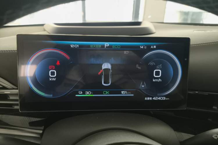 Used BYD Seal 2022 650 km All-Wheel-Drive Performance Version Instrument Cluster