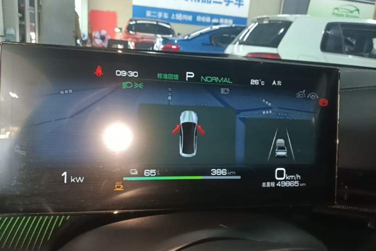 Used BYD Seal 2022 650 km All-Wheel-Drive Performance Version Instrument Cluster