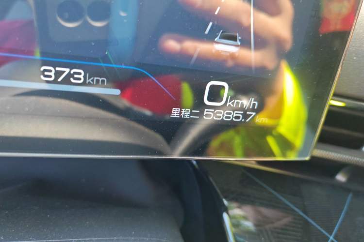 Used BYD Seal 2022 700 km Long-Range Rear-Wheel-Drive Version Odometer Close Up