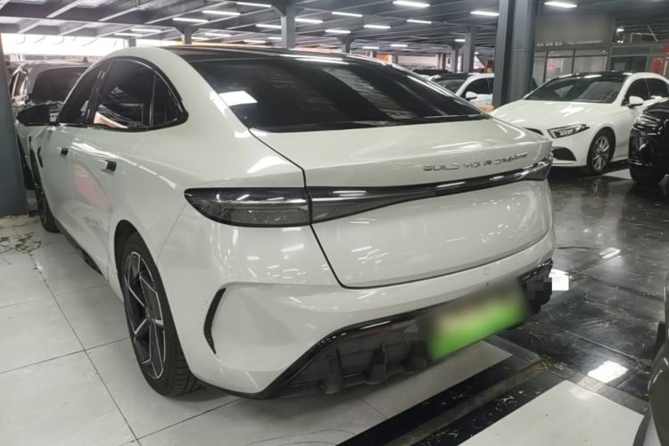 Used BYD Seal 2022 700 km Long-Range Rear-Wheel-Drive Version Rear Left 45 Deg