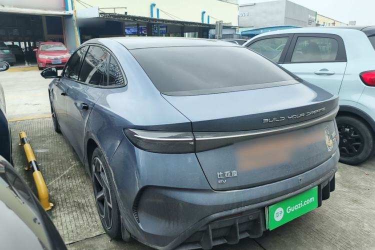 Used BYD Seal 2022 700 km Long-Range Rear-Wheel-Drive Version Rear Left 45 Deg